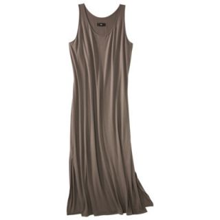Mossimo Womens Plus Size Sleeveless V Neck Maxi Dress   Timber 4