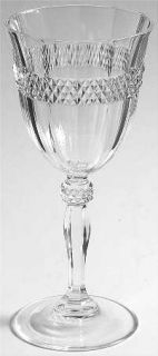 Cristal DArques Durand Annecy Water Goblet   Cut