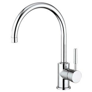 Water Creation F5 0003 01 Monroe Gooseneck Kitchen Faucet With Mounting Plate an