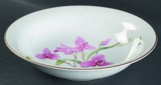 Noritake Ardine Coupe Soup Bowl, Fine China Dinnerware   Pink Floral Center,Coup