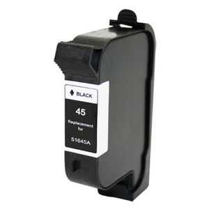 Hp 45/ 51645 Black Ink Cartridge (remanufactured) (BlackPrint yield: 1,100 pages at 5 percent coverageNon refillableModel: NL 45 BlackCompatible models:Hewlett Packard (HP)   Color Copier 110, 120, 140, 145, 150, 155, 160 170, 180, 190, 210, 210Lx, 260 27