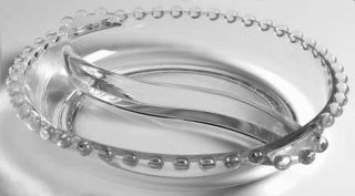 Imperial Glass Ohio Candlewick Clear (Stem #3400) 2 Part Relish Dish   Clear, St