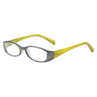 ICU Olive Paisley Reading Glasses   +1.25