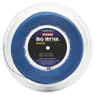 Tourna Big Hitter Rough 16G Reel Tennis String  Blue