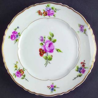 Haviland Chantilly Bread & Butter Plate, Fine China Dinnerware   France, Scallop