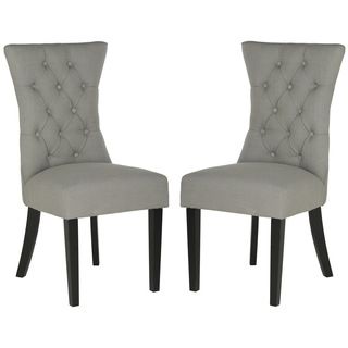 Safavieh Columbo Granite Linen Side Chair (set Of 2)