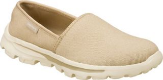 Womens Skechers GOwalk Move Strive   Stone Casual Shoes