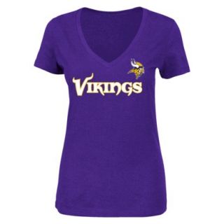 NFL Vikings Rough Patch Tee Shirt L