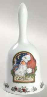 International Christmas Story Bell, Fine China Dinnerware   Porcelain,Susan Wing