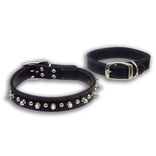 Spiked Tanned Collars  Single Row