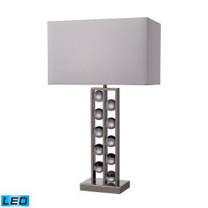 Dimond Lighting DMD D2324 LED Fort Sumner Crystal Table Lamp with Chrome Accents