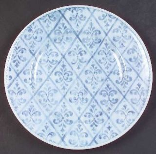 Lenox China Swedish Trellis Accent Luncheon Plate, Fine China Dinnerware   Blue&
