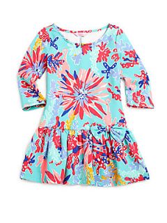 Lilly Pulitzer Kids Toddlers & Little Girls Coraline Dress   Aqua