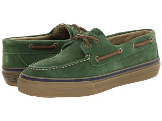 Sperry Top Sider Bahama 2 Eye Suede Mens Lace up casual Shoes (Green)