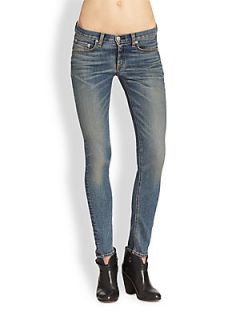 rag & bone/JEAN Mid Rise Super Skinny Jeans   Brimfield