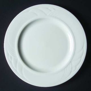 Lenox China Snowdrift Salad Plate, Fine China Dinnerware   Carved Fine Collectio