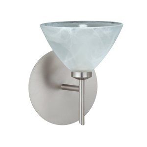 Besa Lighting BEL 1SW 174352 SN Domi Wall Sconce