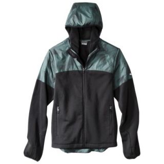 C9 by Champion Mens Venture Stretch Fleece Lined Jacket   Black/Green S