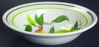 Portmeirion Summer Fruit Rim Cereal Bowl, Fine China Dinnerware   Fruit Design