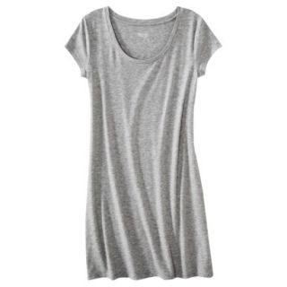 Mossimo Supply Co. Juniors T Shirt Dress   Gray XL