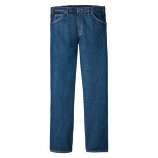 Dickies Mens Regular Fit 5 Pocket Jean   Indigo Blue 30x36