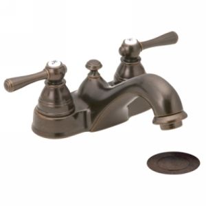 Moen 6101ORB Kingsley Kingsley Two Handle Centerset Lavatory Faucet