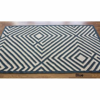 Nuloom Handmade Amish Wool Flatweave Kilim Rug (8 X 10) (IvoryStyle: ContemporaryPattern: GeometricTip: We recommend the use of a non skid pad to keep the rug in place on smooth surfaces.All rug sizes are approximate. Due to the difference of monitor colo