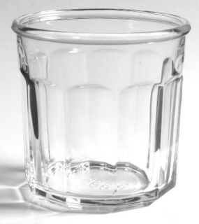 Cristal DArques Durand Working Collection Clear 14 Oz Flat Tumbler   Clear, Pan