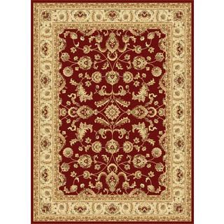 Centennial Red/ Ivory Traditional Area Rug (89 X 123)