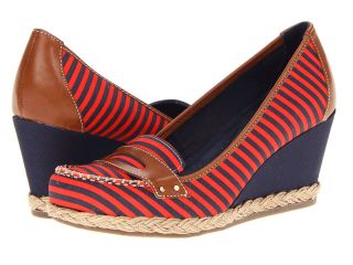 Dr. Scholls Brilliant Womens Wedge Shoes (Red)