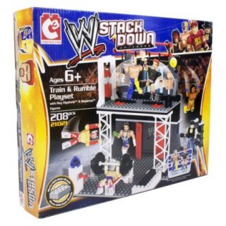 WWE Train and Rumble Playset with Sheamus and Rey Mysterio