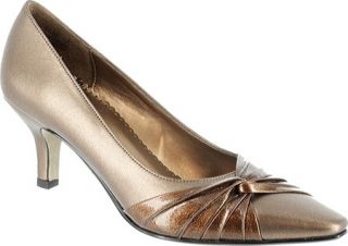 Womens Bella Vita Geyser II   Bronze Metallic/Satin Low Heel Shoes