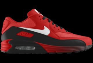 Nike Air Max Lunar90 iD Custom Kids Shoes (3.5y 6y)   Red