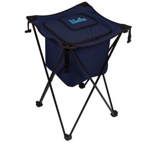 Picnic Time University Of California, Los Angeles Bruins Sidekick Portable Cooler (Navy/SlateMaterials: Polyester; PVC liner and drainage spout; steel frameDimensions Opened: 18.5 inches Long x 18.5 inches Wide x 27.8 inches HighDimensions Closed: 8 inche