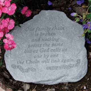 Our Family Chain Is Broken Memorial Stone Multicolor   90220