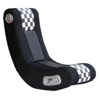 Gaming Chair: X Rocker Gaming Chair   Black/White