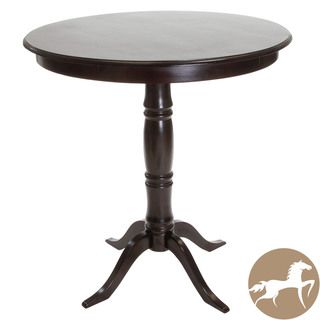 Christopher Knight Home Blair Acacia Wood Bar Table (EspressoIncludes: One (1) bar tableDarkly stained, flared legsSome assembly requiredSturdy constructionNeutral colors to match any decorTable dimensions: 40.16 inches high x 37 inches wide x 37 inches d