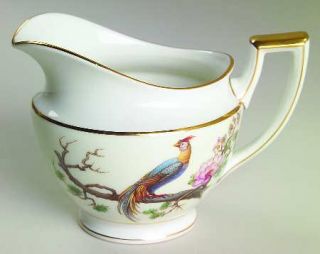 Heinrich   H&C Bird Of Paradise Creamer, Fine China Dinnerware   Bird On Branch