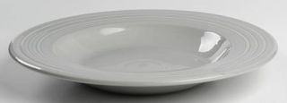 Homer Laughlin  Fiesta Gray (Pearl) (Newer) 12 Individual Pasta Bowl, Fine Chin