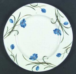 Mikasa Garden Poetry Dinner Plate, Fine China Dinnerware   Casual Classics,Blue