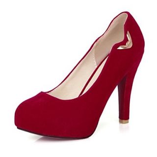 Artificial Leather Womens Elegant High Heel Pumps More Colors