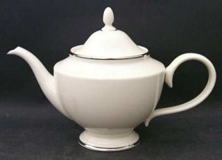 Lenox China Montclair 1999 Shape Teapot & Lid, Fine China Dinnerware   President
