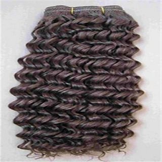 Popular Brazilian Deep Wave Weft 100% Remy Human Hair Mixed Lengths 1820 22