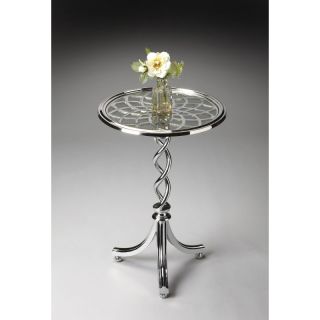 Butler Accent Table   Modern Expressions   17.5 diam. in. Multicolor   1169260