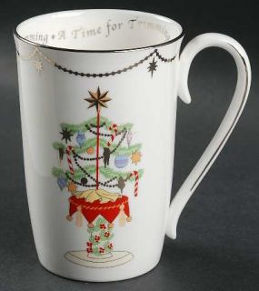 Lenox China Time For Mug, Fine China Dinnerware   Christmas Plates & Mugs,Multim