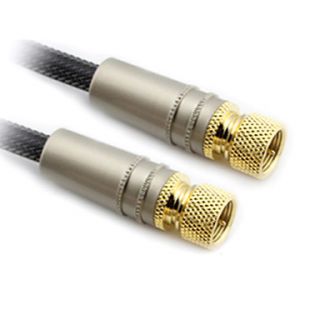 C Cable F Type Coaxial Cable M/M for HD Digital TV (3M)