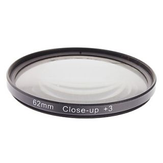 ZOMEI Camera Professional Optical Filters Dight High Definition Close up3 Filter (62mm)