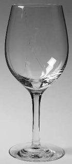 Kosta Boda Moment Water Goblet   Clear, Various Curved Lines