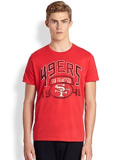 Junk Food San Francisco 49ers Crew Neck Knit Tee   Red