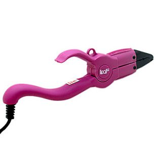 Salon Professional Adjustable Hair Extension Fusion Heat Gun Iron Connector Purple US plug